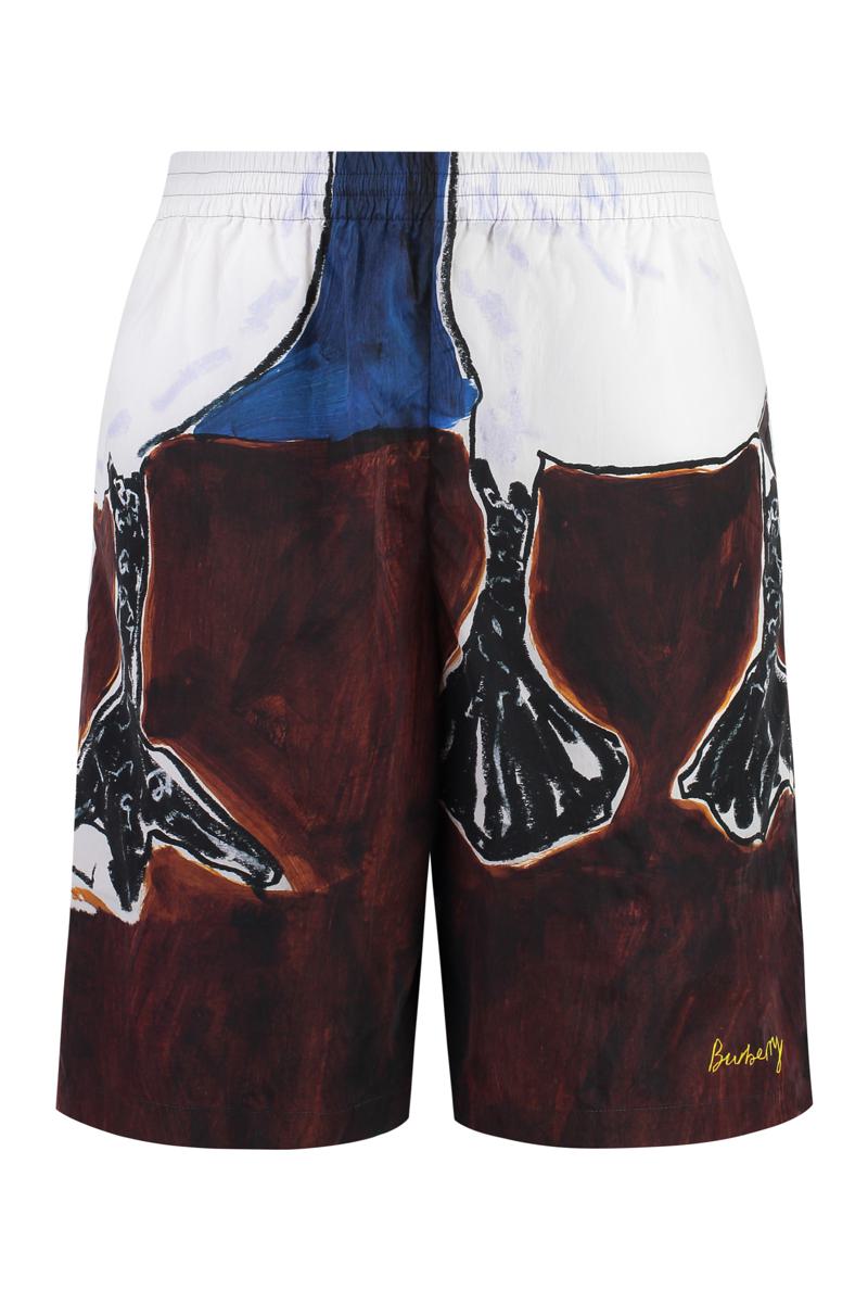 Burberry Printed Bermuda Shorts