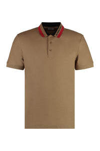Burberry Cotton-Piqué Polo Shirt