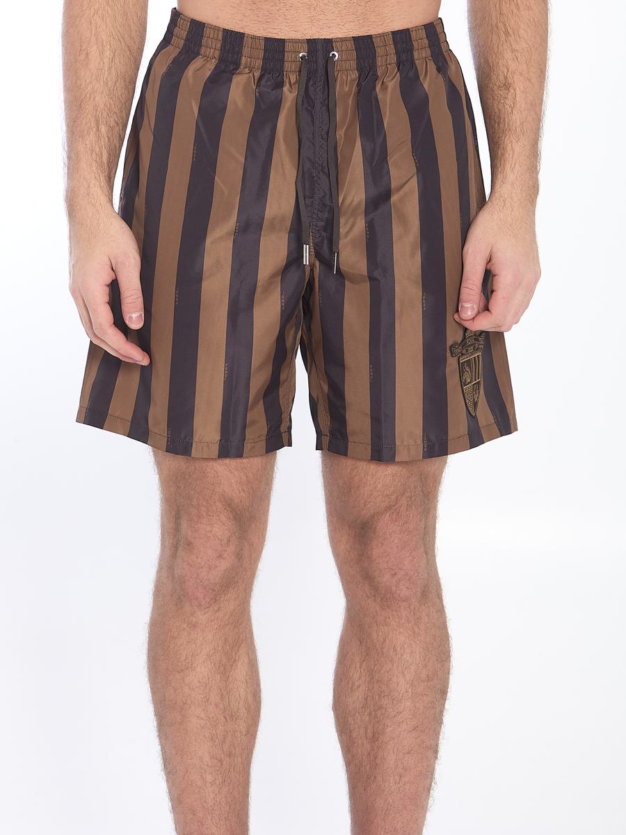 Fendi Crest Swim Shorts