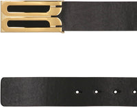 Victoria Beckham Jumbo Frame Belt In Leather