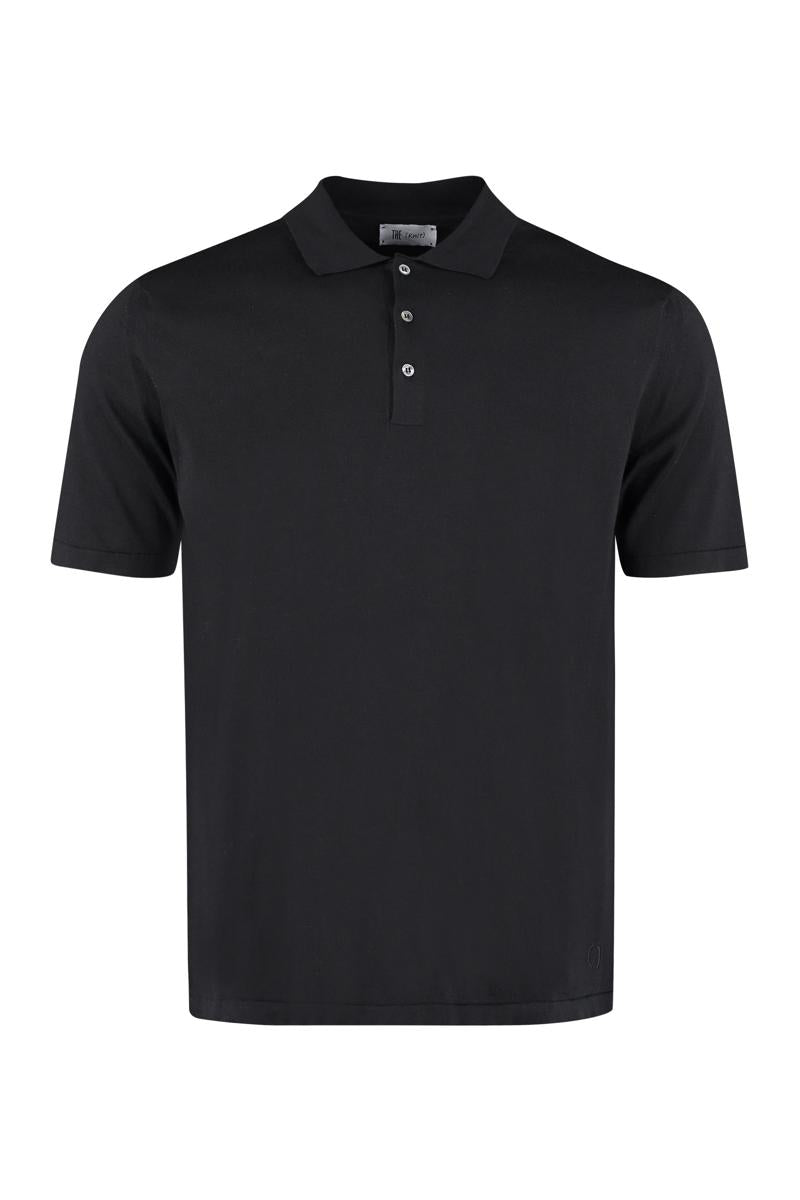 The (Alphabet) Cotton Knit Polo Shirt