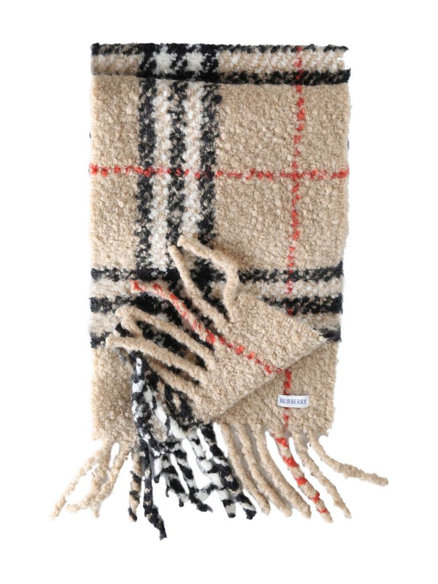 Burberry Check Wool Scarf