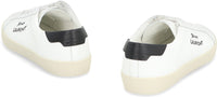 Saint Laurent Court Sl/06 Fabric Low-Top Sneakers