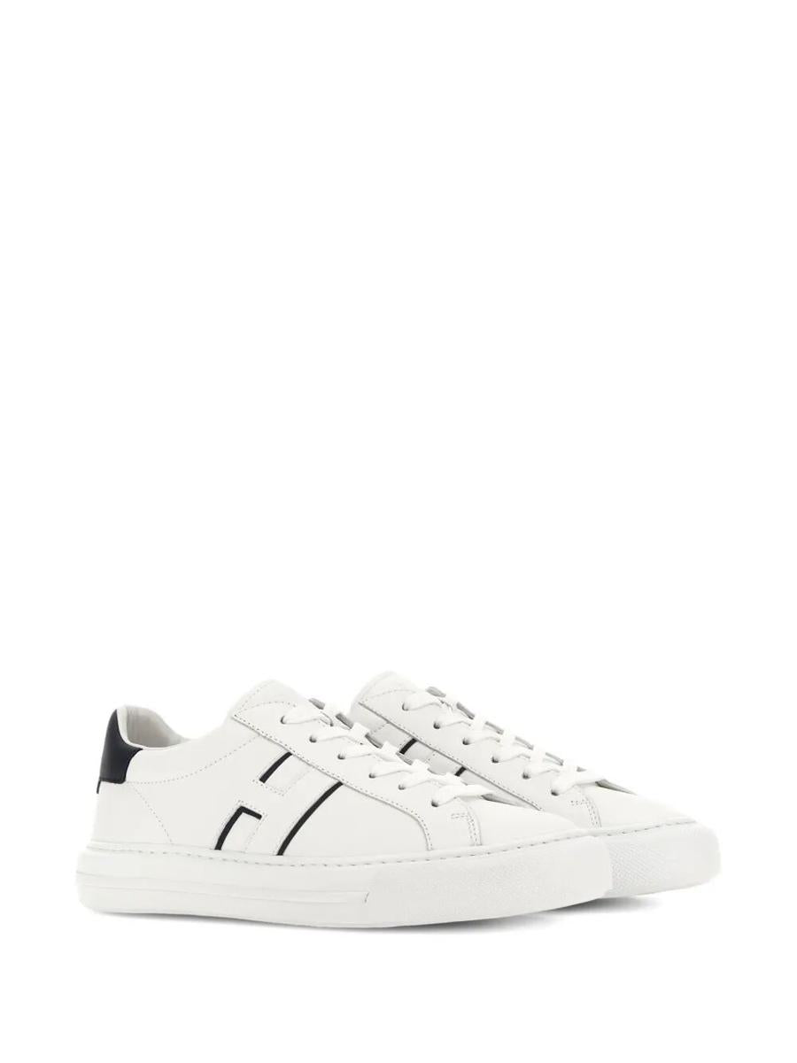 Hogan H691 Smooth Leather Sneakers Shoes