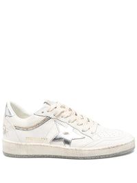 Golden Goose "Ballstar" Nappa Upper Toe And Spur Laminated Star And Heel Shoes