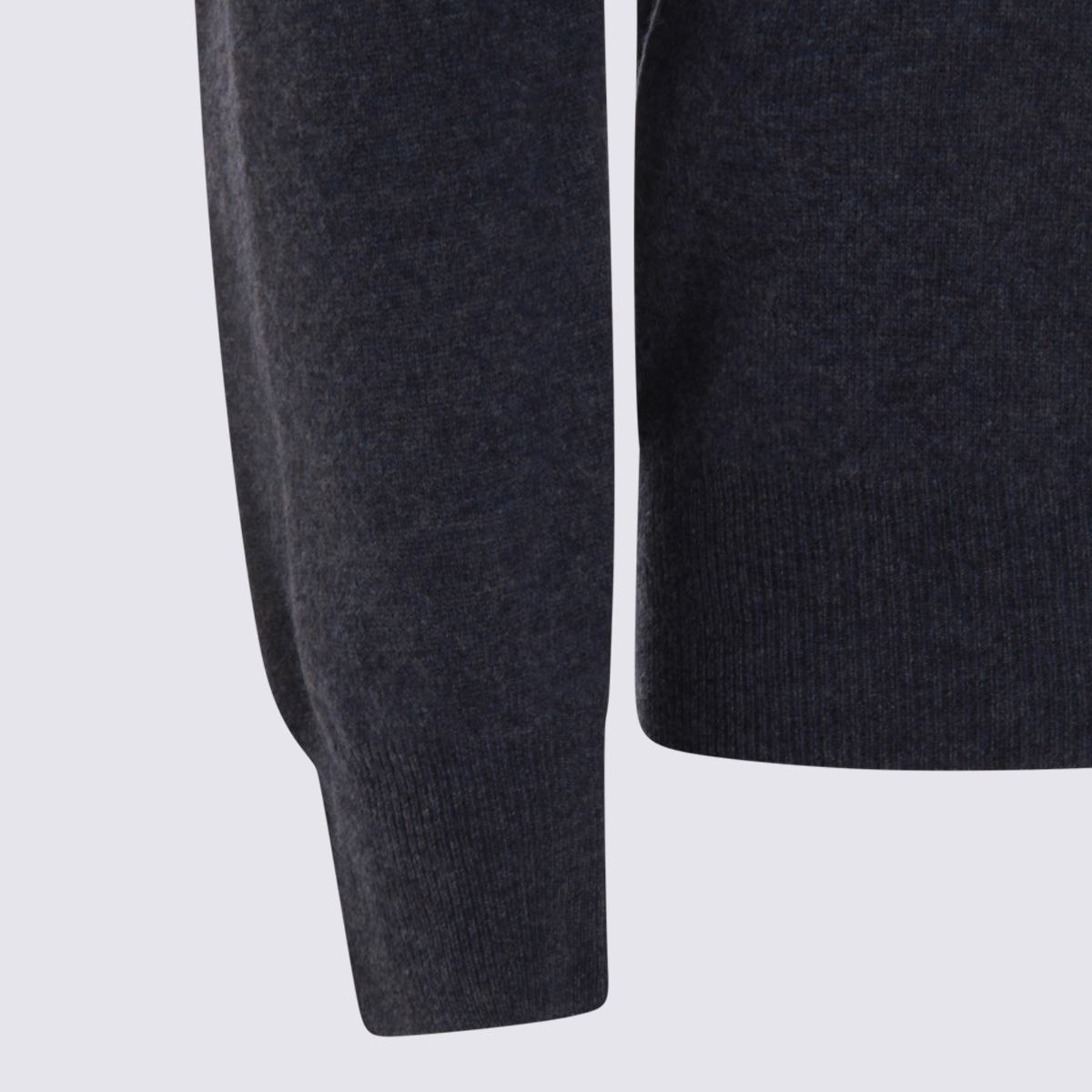 Altea Blue Wool Knitwear