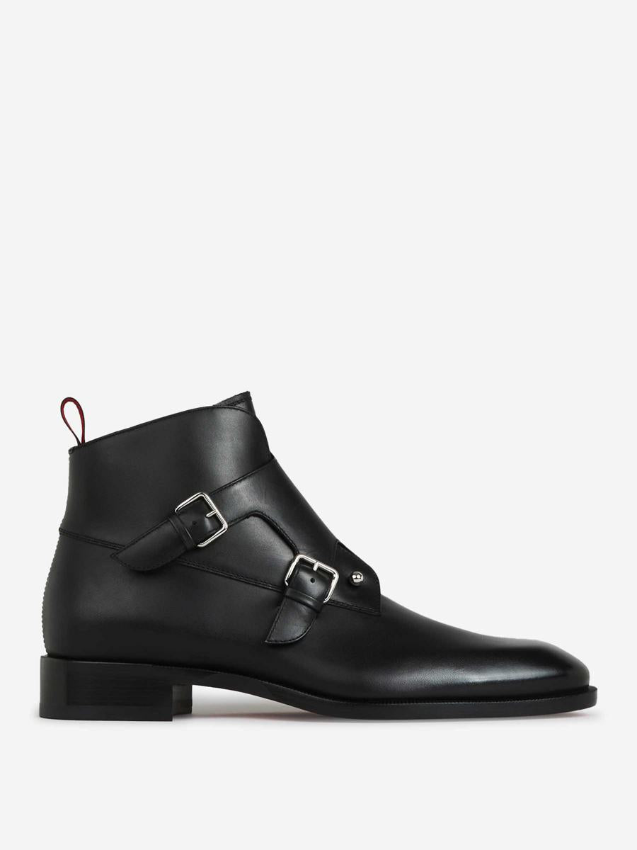 Christian Louboutin Chambelimonk Leather Boots