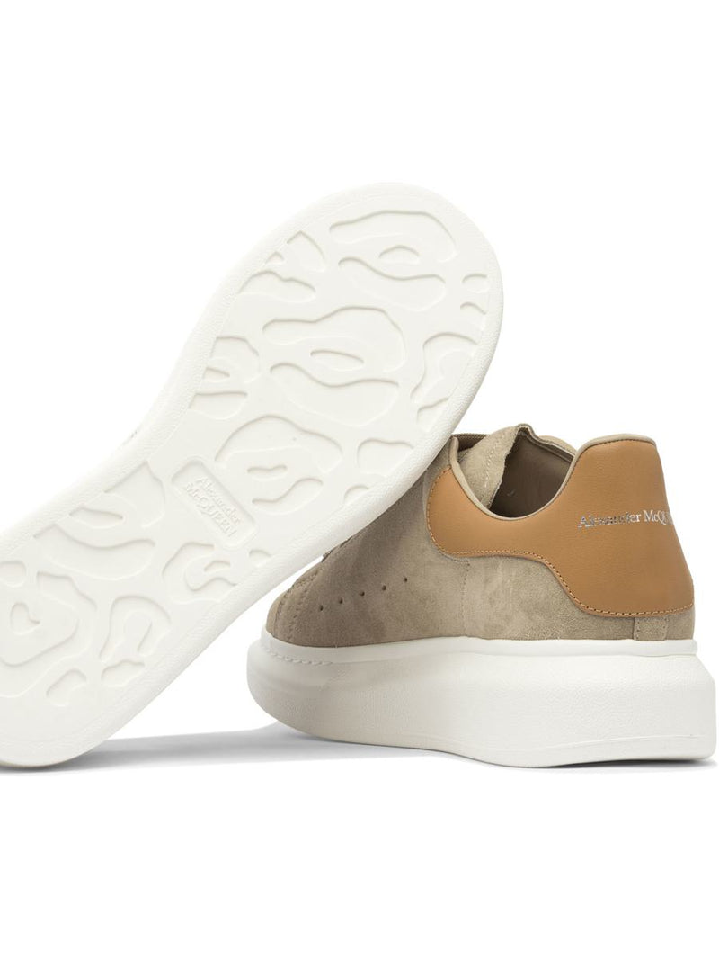 Alexander McQueen Leather Upper And Rubber Sole Sneaker