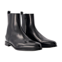 Alexander McQueen Metal Heel Ankle Boots