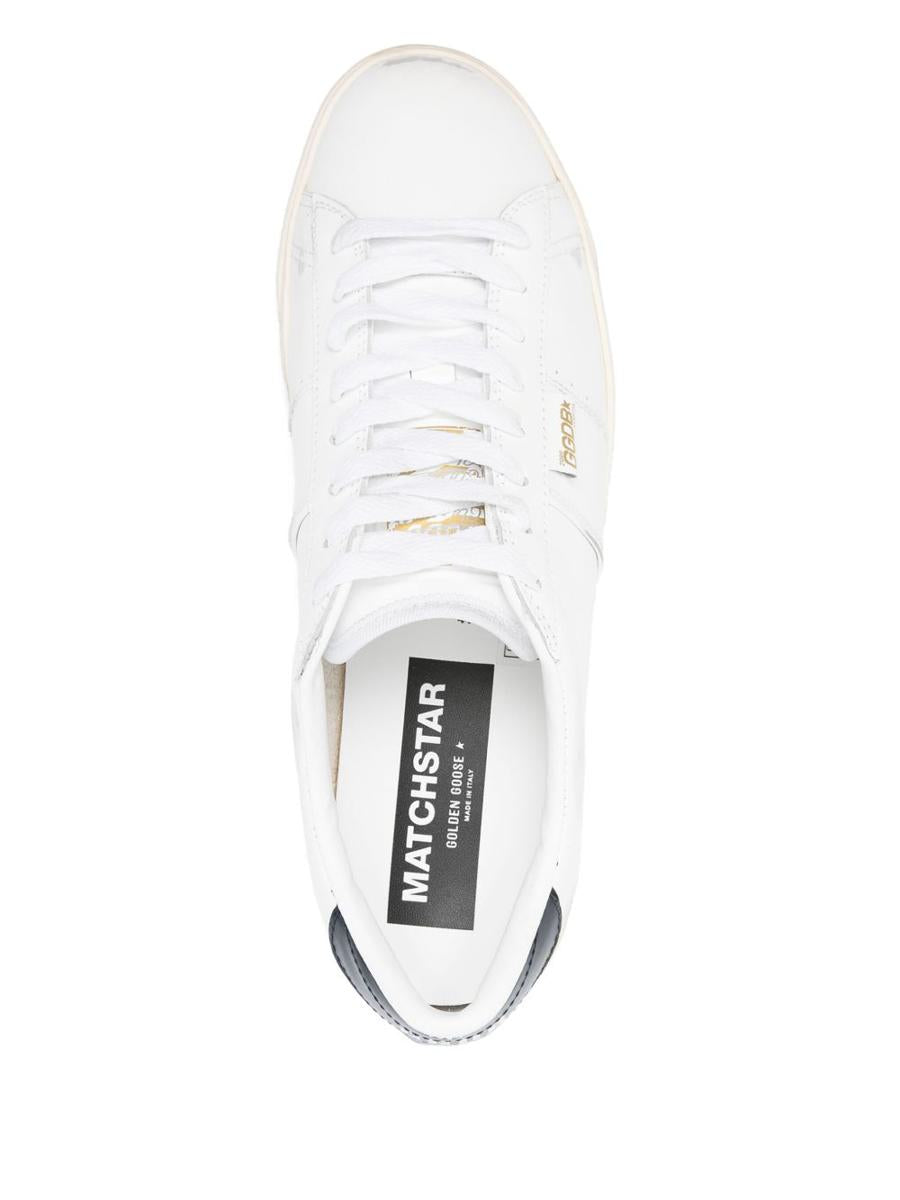 Golden Goose Matchstar Leather Sneakers