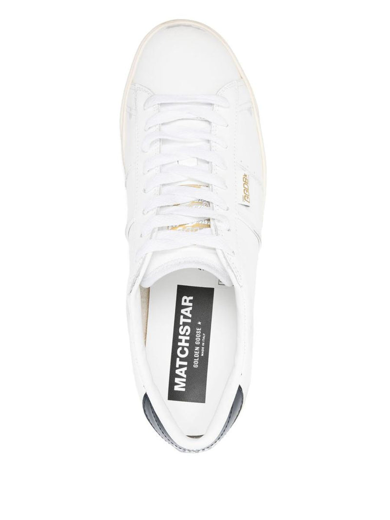 Golden Goose Matchstar Leather Sneakers