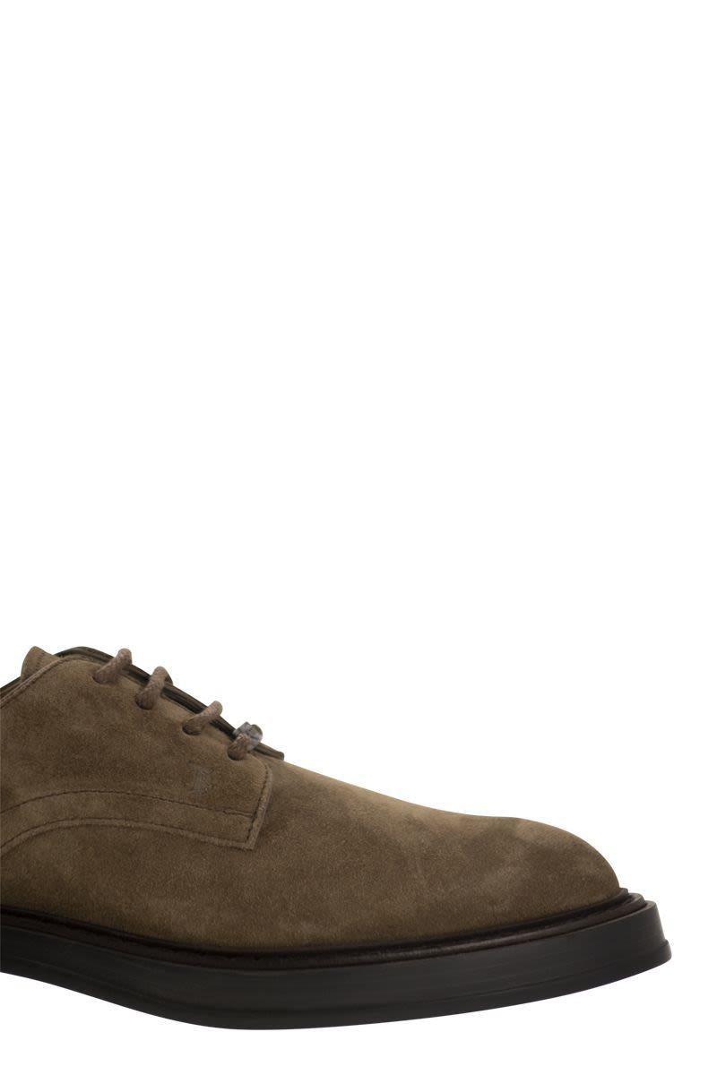 Tod'S Suede Lace-Up