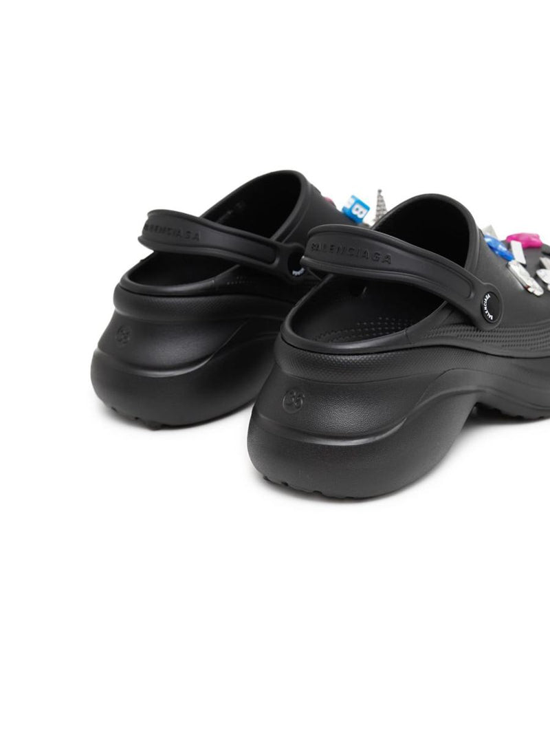 Balenciaga Crocs Jibbitz Sandals