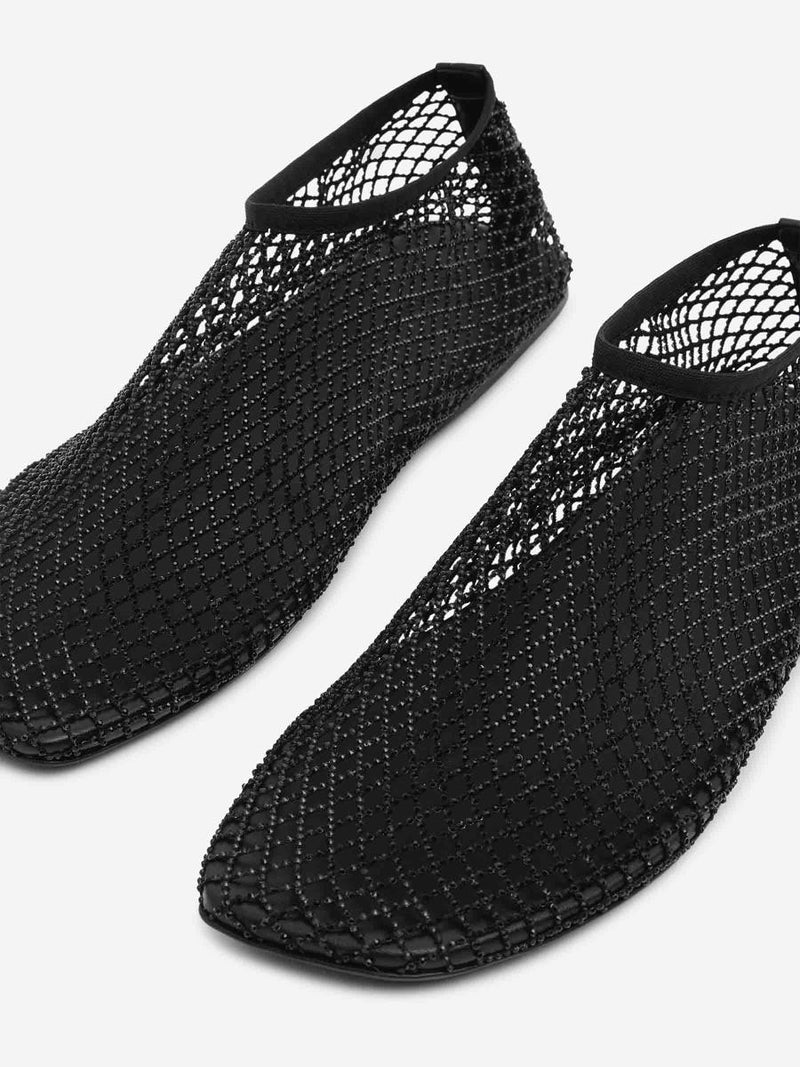 Christopher Esber Minette Crystal Ballerinas