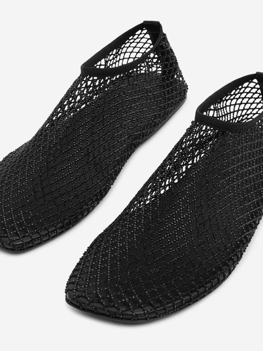 Christopher Esber Minette Crystal Ballerinas