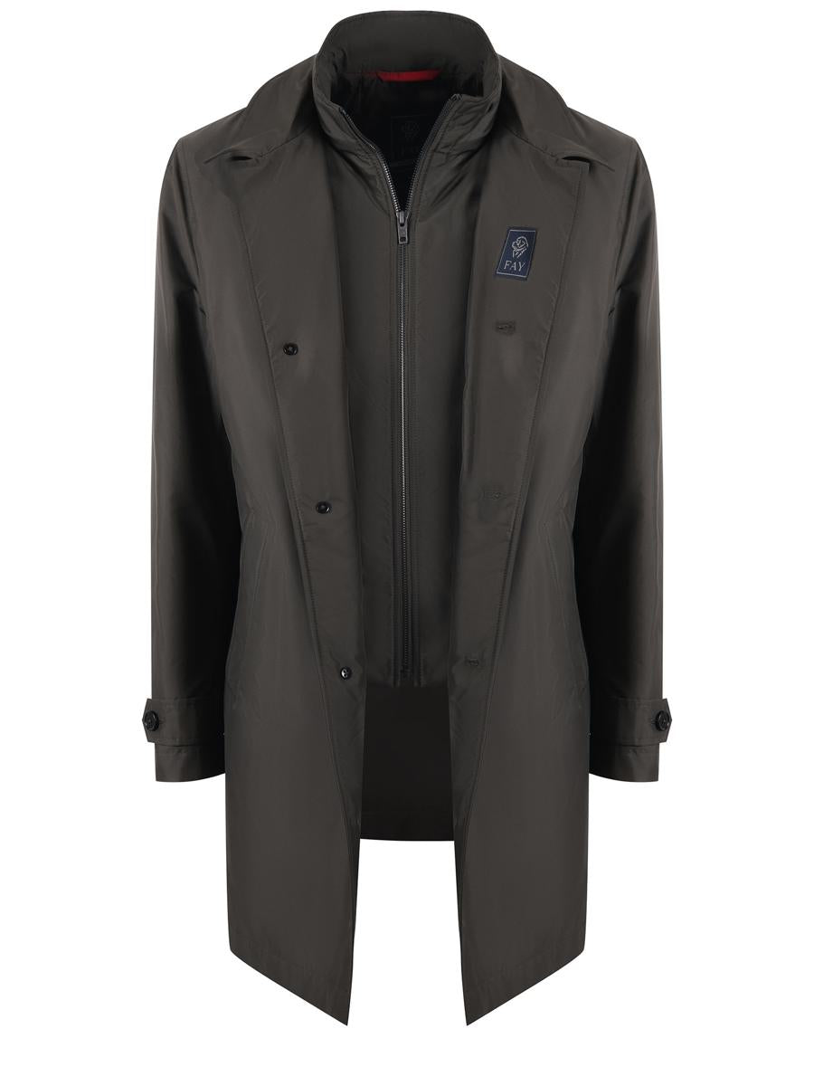 Fay  Double Front Nylon Jacket