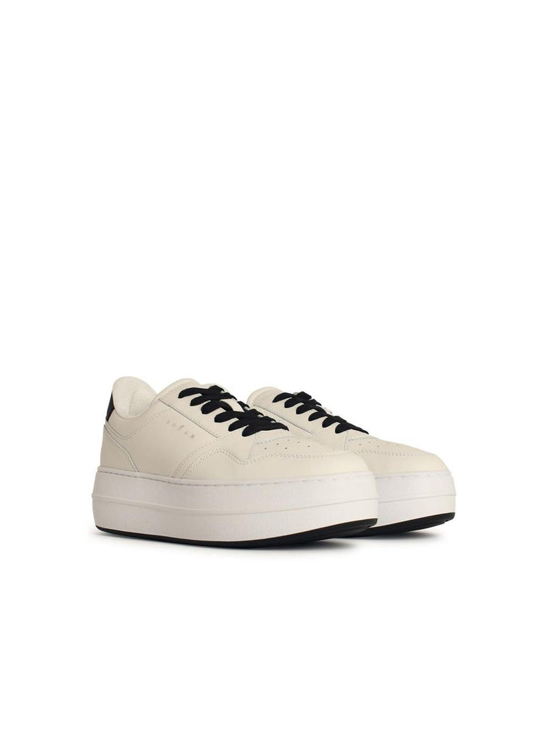Hogan 'H670' White Leather Sneakers