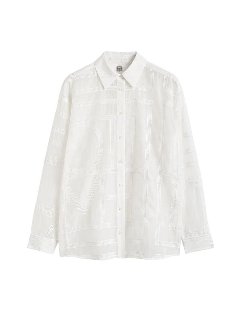 TOTEME Classic Crochet White