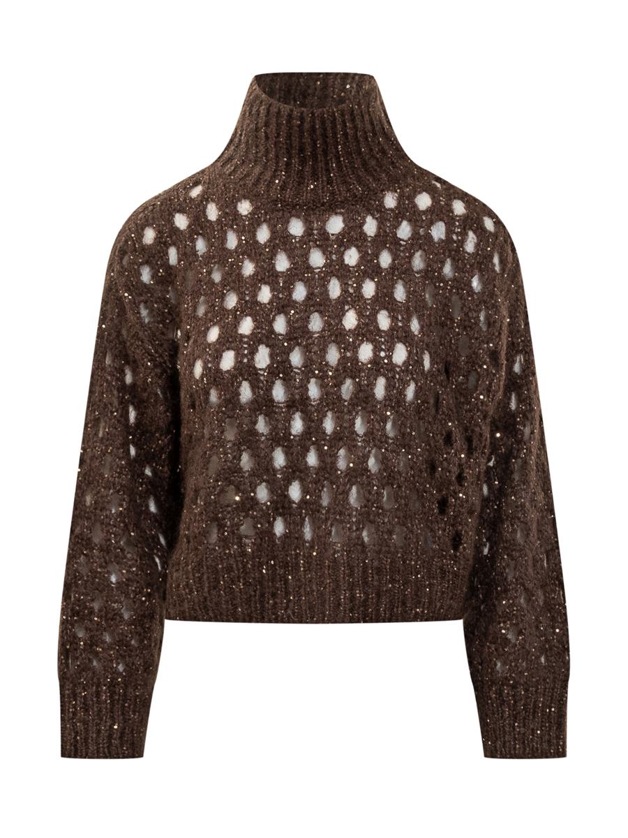Brunello Cucinelli Brunello Cucinelli Perforated Sweater