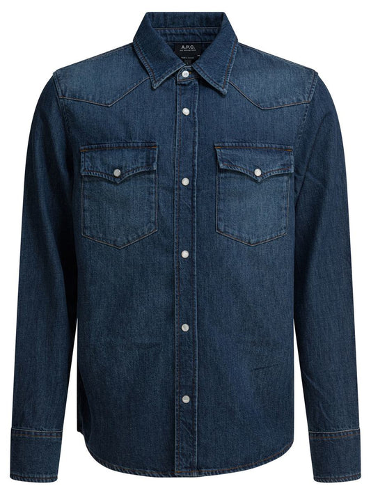 A.P.C. Western Denim Shirt