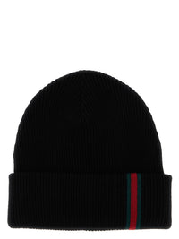 Gucci Web Detail Beanie