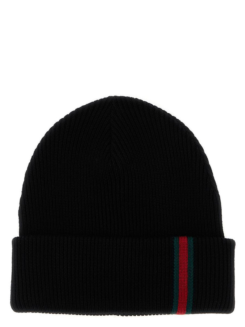 Gucci Web Detail Beanie