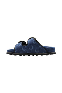 Marine Serre Denim Ms Ground Sandal Shoes