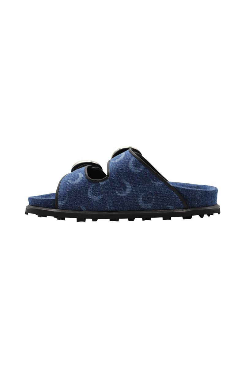 Marine Serre Denim Ms Ground Sandal Shoes