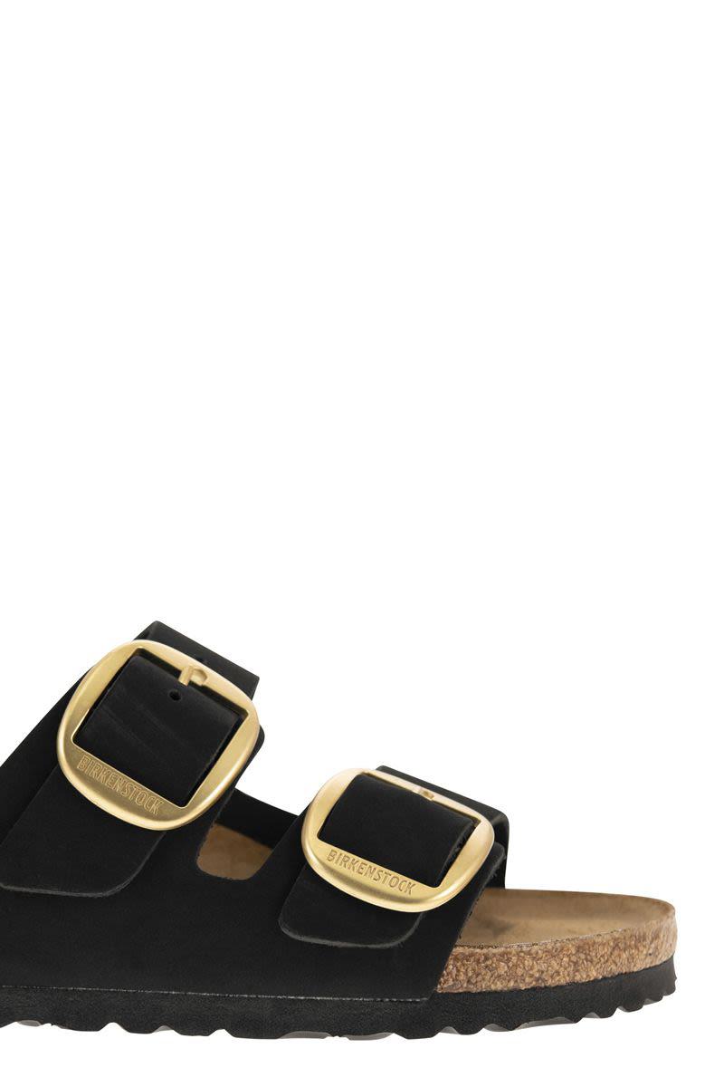 Birkenstock Arizona - Leather Slipper With Large Buckle