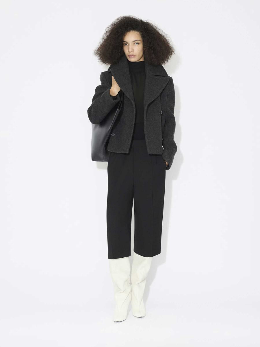 Alaïa Short Merino Wool Coat