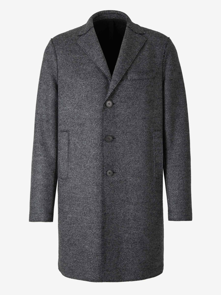 Harris Wharf London Herringbone Boxy Coat