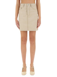 Burberry Denim Skirt