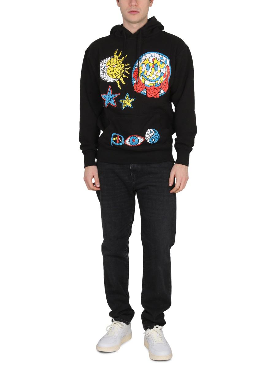 Market Hand Drawn Varsity Sweatshirt Unisex