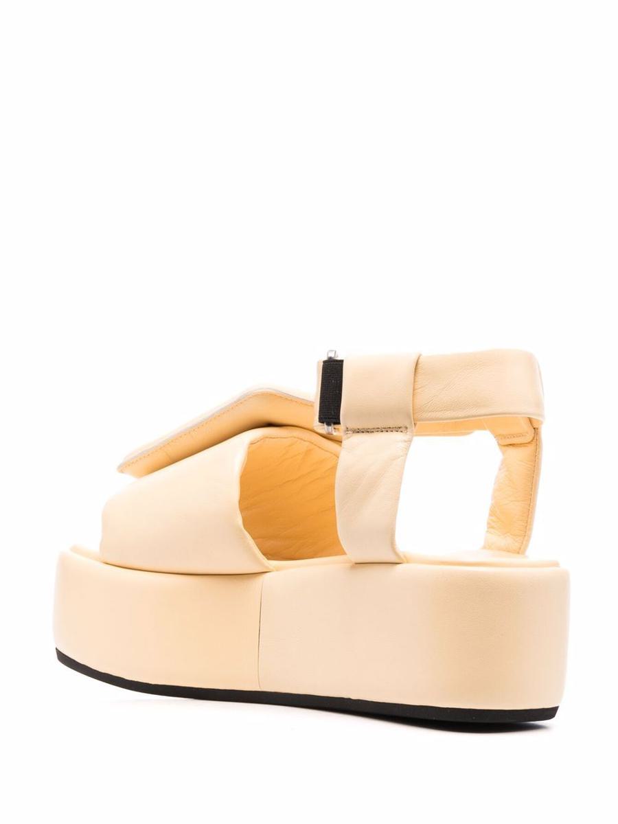Boyy Puffy Platform Leather Sandals