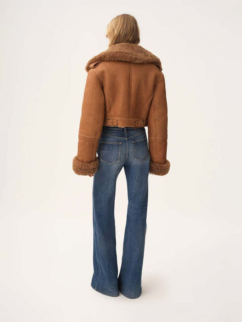 Chloé Short Leather Jacket