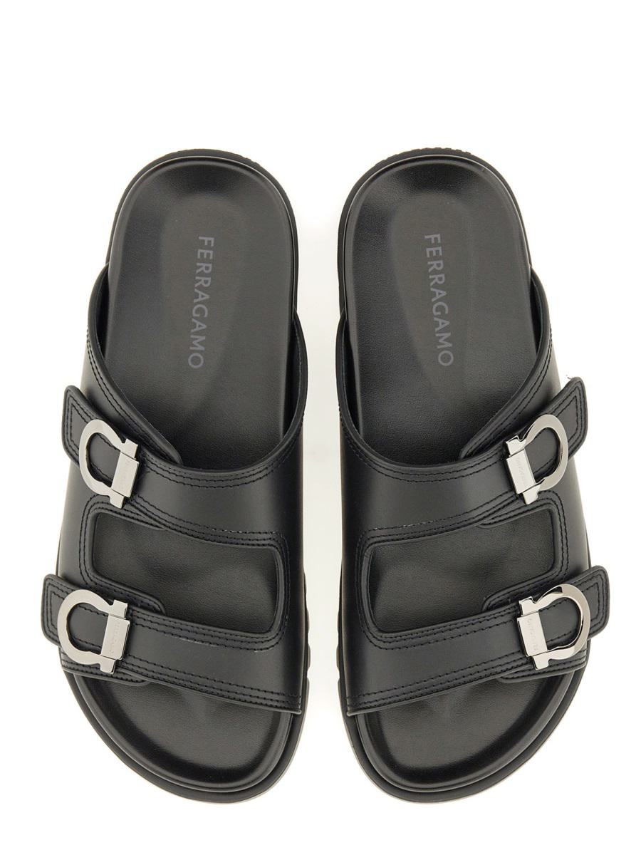 Salvatore Ferragamo Double-Strap Sandal