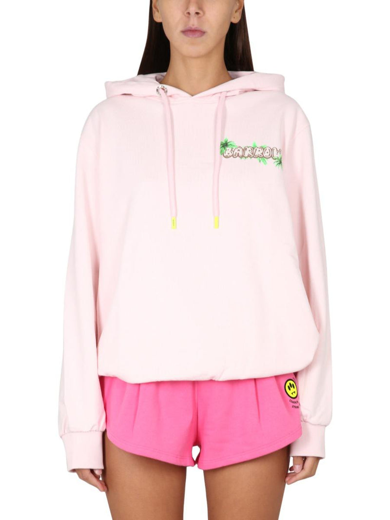 Barrow Sweatshirt With Logo Print Unisex