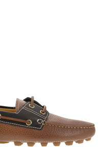 Tod'S Leather Boat Bubble Grommet