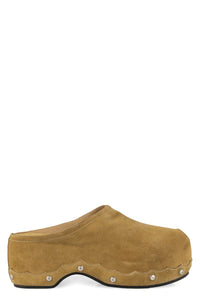 Sartore Suede Mules