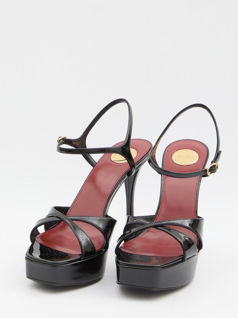 Black Leather Sandals