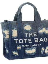 Marc Jacobs 'The Rip And Repair Denim Small Tote' Shopping Bag