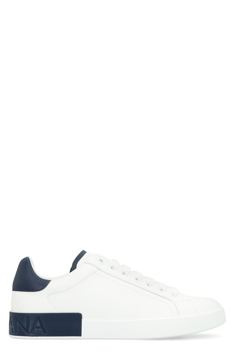 Dolce & Gabbana Portofino Leather Sneakers