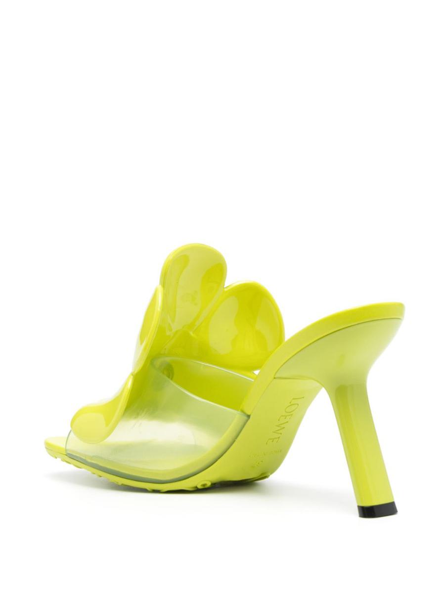 Loewe x Paula's Ibiza Petal Pvc Heel Mules