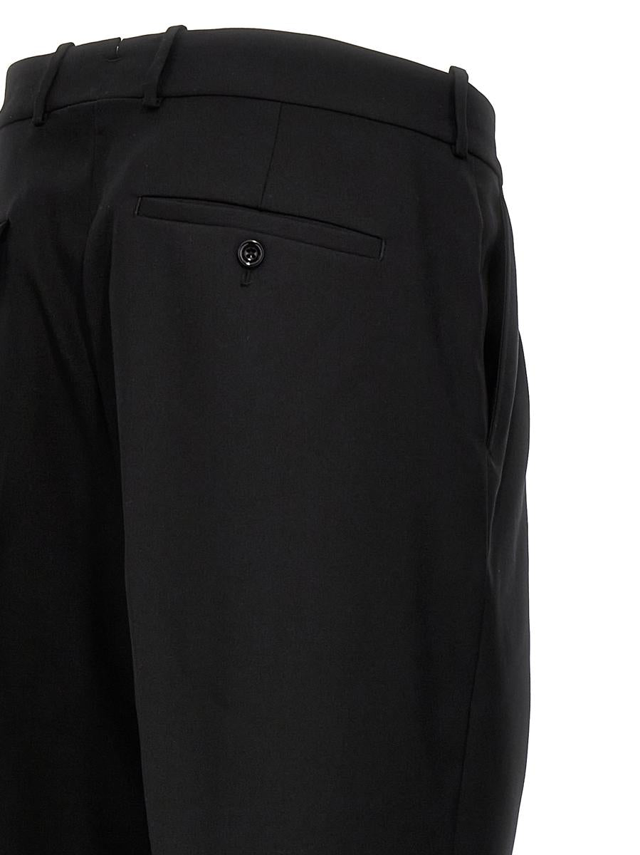 Alexander McQueen Gabardine Wool Pants