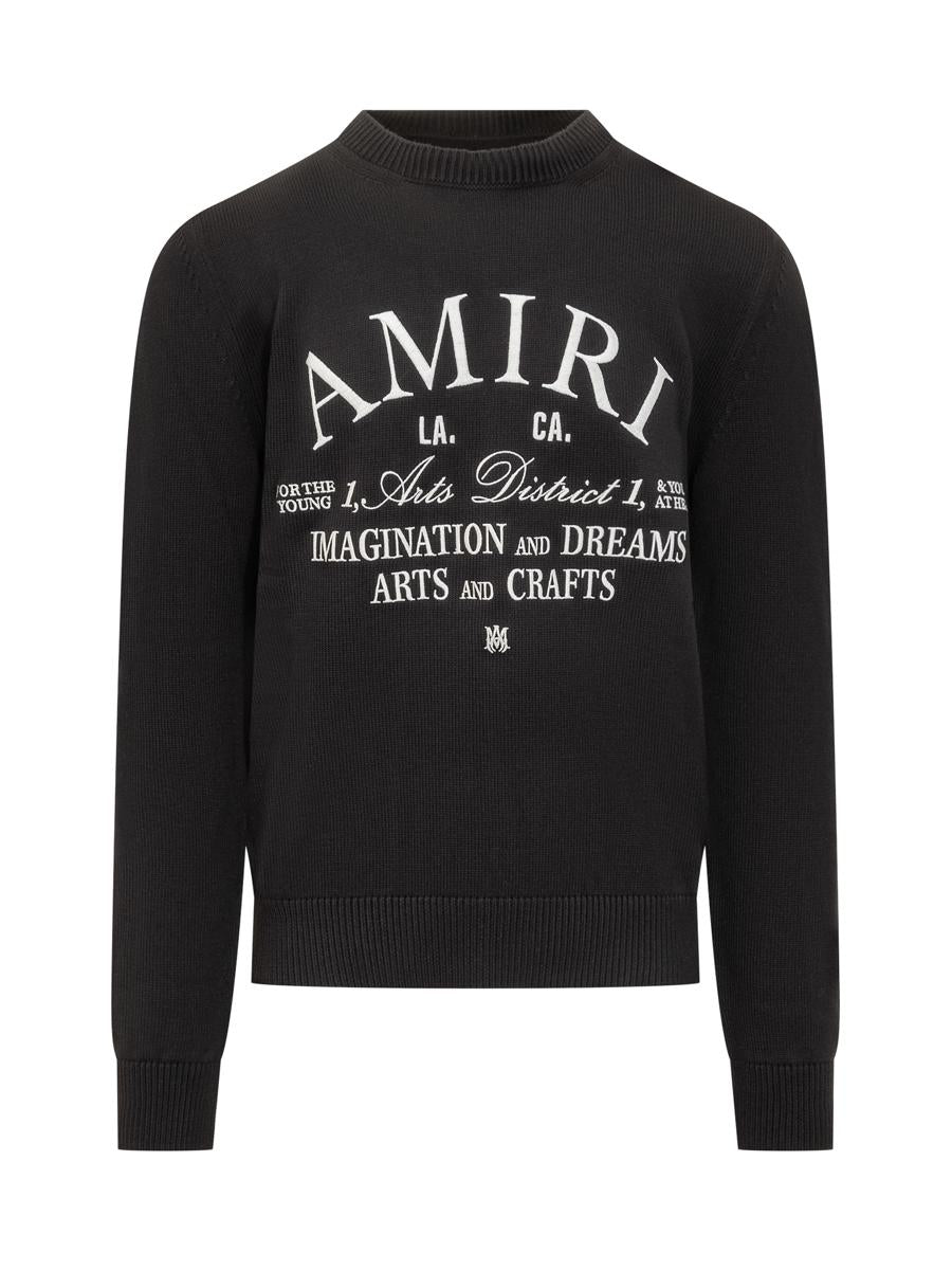Amiri Arts District Crew-Neck Sweater