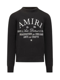 Amiri Arts District Crew-Neck Sweater