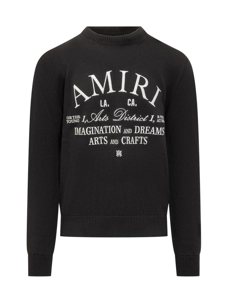 Amiri Arts District Crew-Neck Sweater