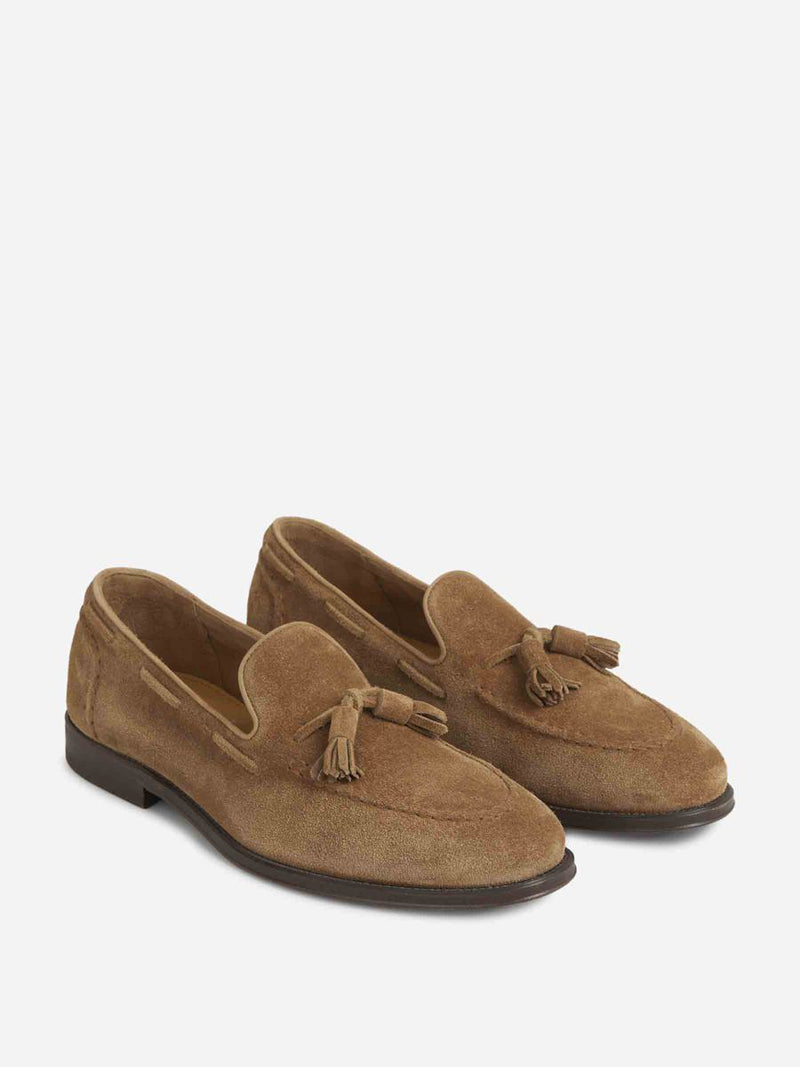 Henderson Baracco Suede Tassel Loafers
