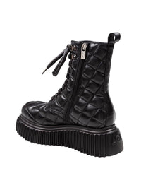 Agl Quilted Leather Ankle Boot