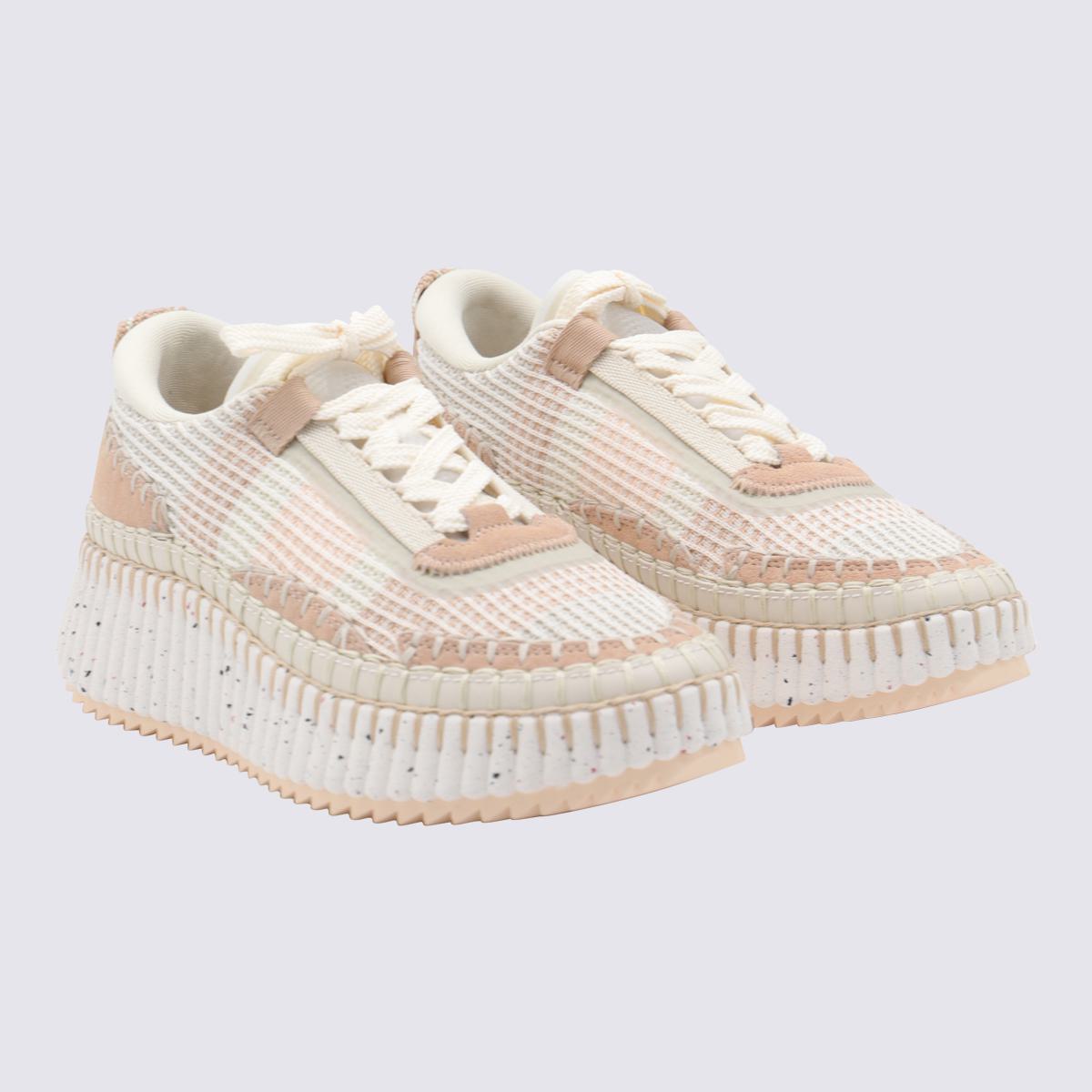 Chloé Beige Nama Sneakers